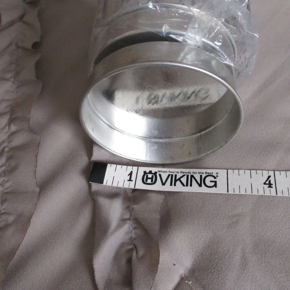 set of bread tube molds
